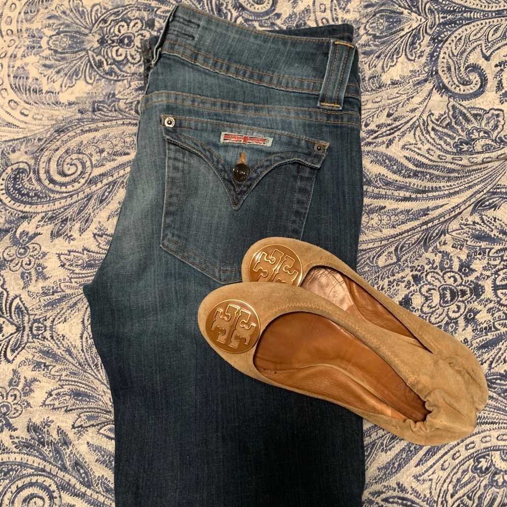 Hudson signature boot cut jeans